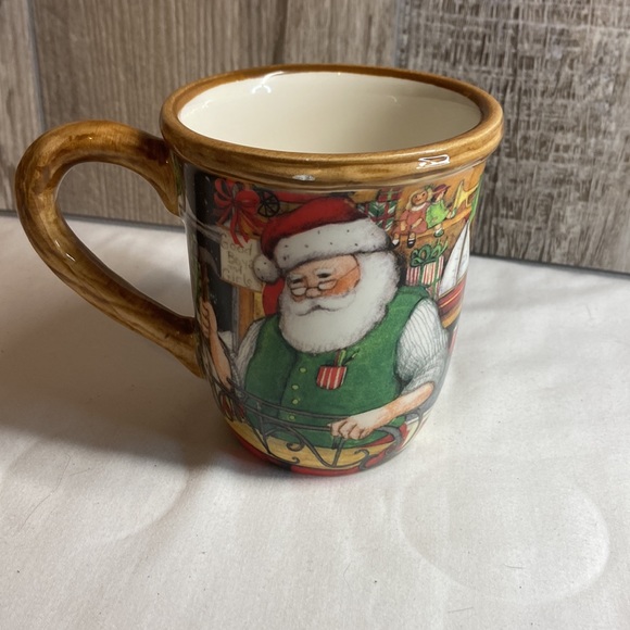 Certified international Santa workshop toy train mug - Picture 2 of 4